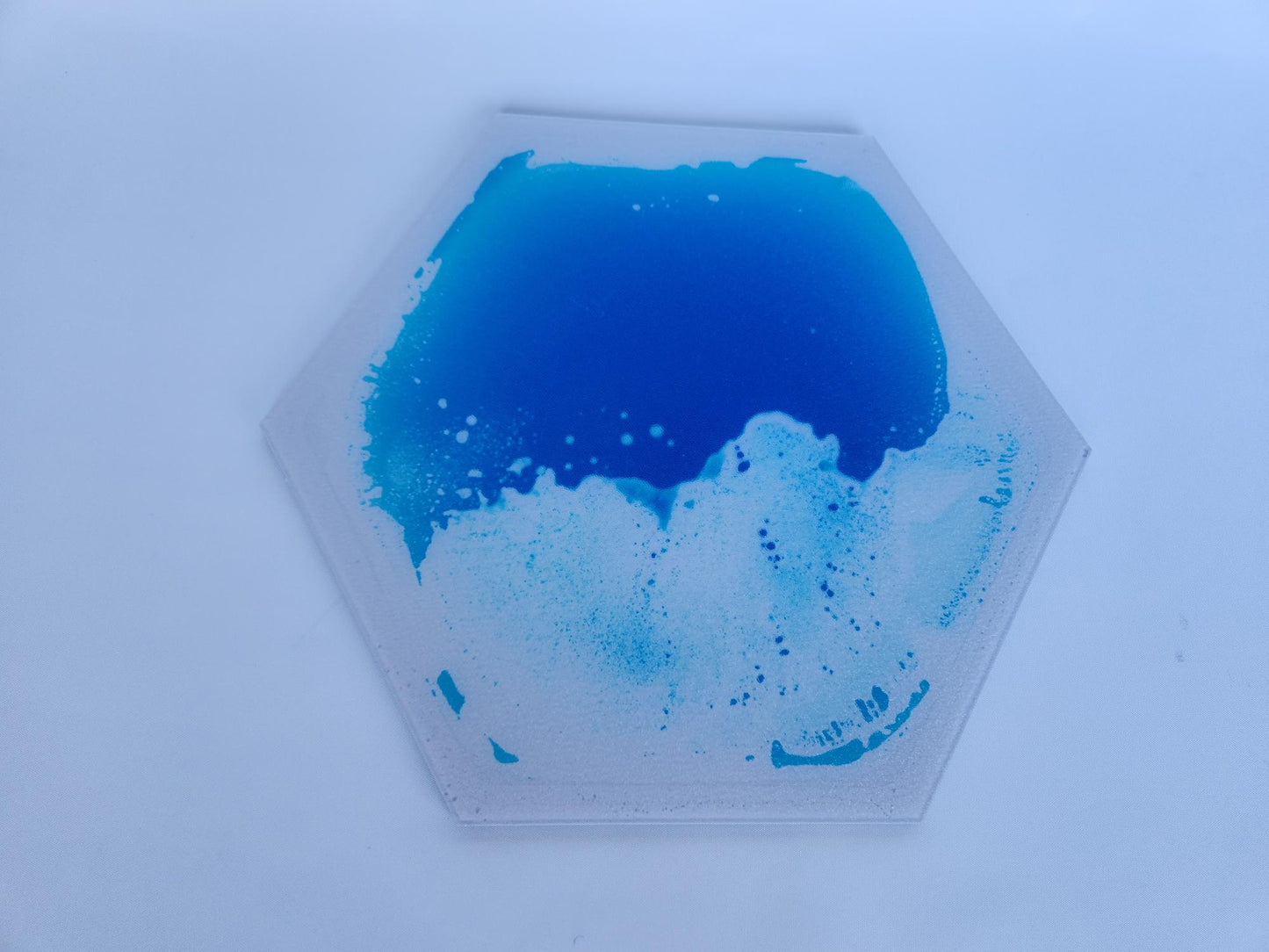 Sensory Liquid Tiles Hexagon Pack of 4