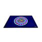 Australian Indigenous Classroom Mat - Yarning Circle Purple - 2m x 3m