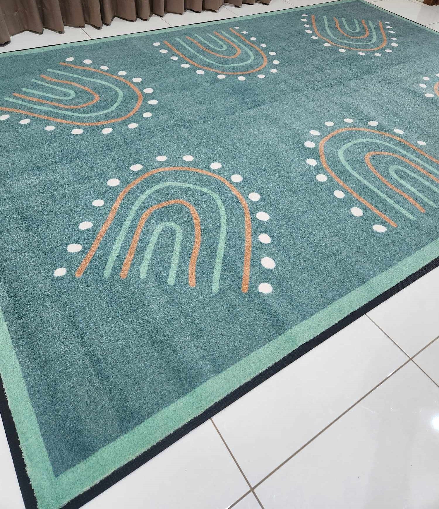 Student Caves Earth Rug | Classroom Rugs