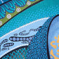 Australian Indigenous Classroom Mat - Fish (2m x 3m)