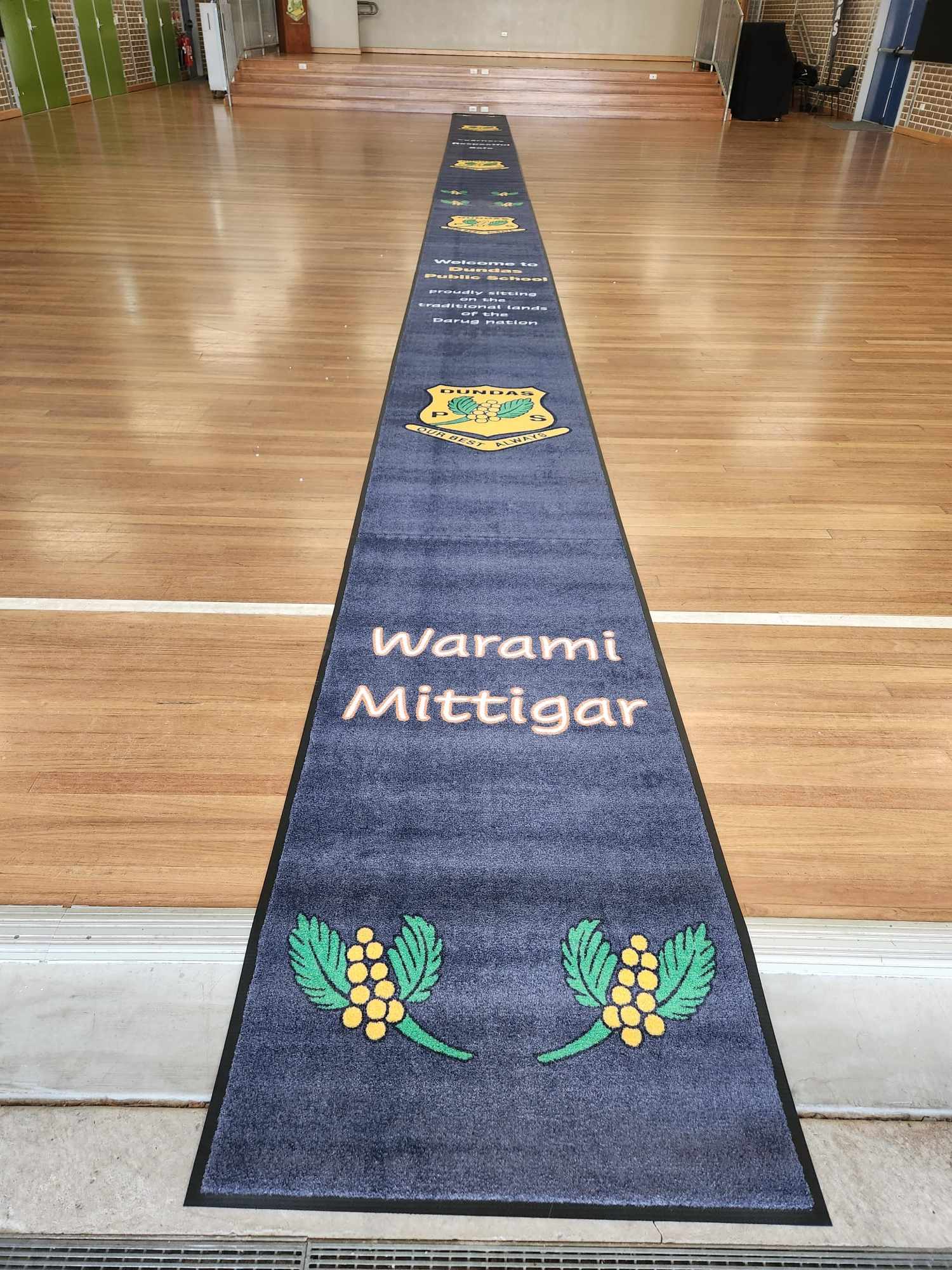 Custom School Welcome Mats | Bloom Classroom