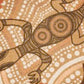 Australian Indigenous classroom school mat | Sydney Australia | Indigenous Classroom Rug | Sand Goannas (2m x 3m)