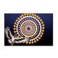 Indigenous School Seating Mat - Brolga Blue (2m x 3m) | Bloom Classroom