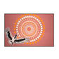 Indigenous School Seating Mat - Brolga Pink (2m x 3m) | Bloom Classroom