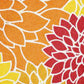 Australian Classroom Mat - Dahlias Warm Rug (2m x 3m)