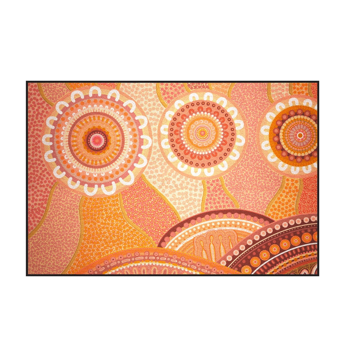 Australian Indigenous Classroom Mat - 3 Clans