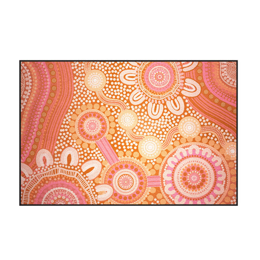 Australian Indigenous Classroom Mat - Coming Home