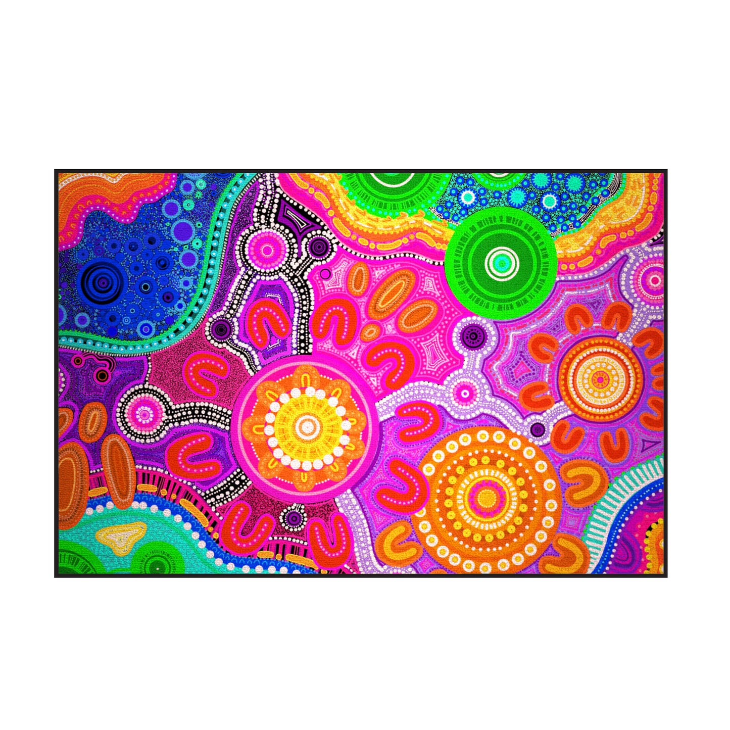 Australian Indigenous Classroom Mat - Ngulawaa