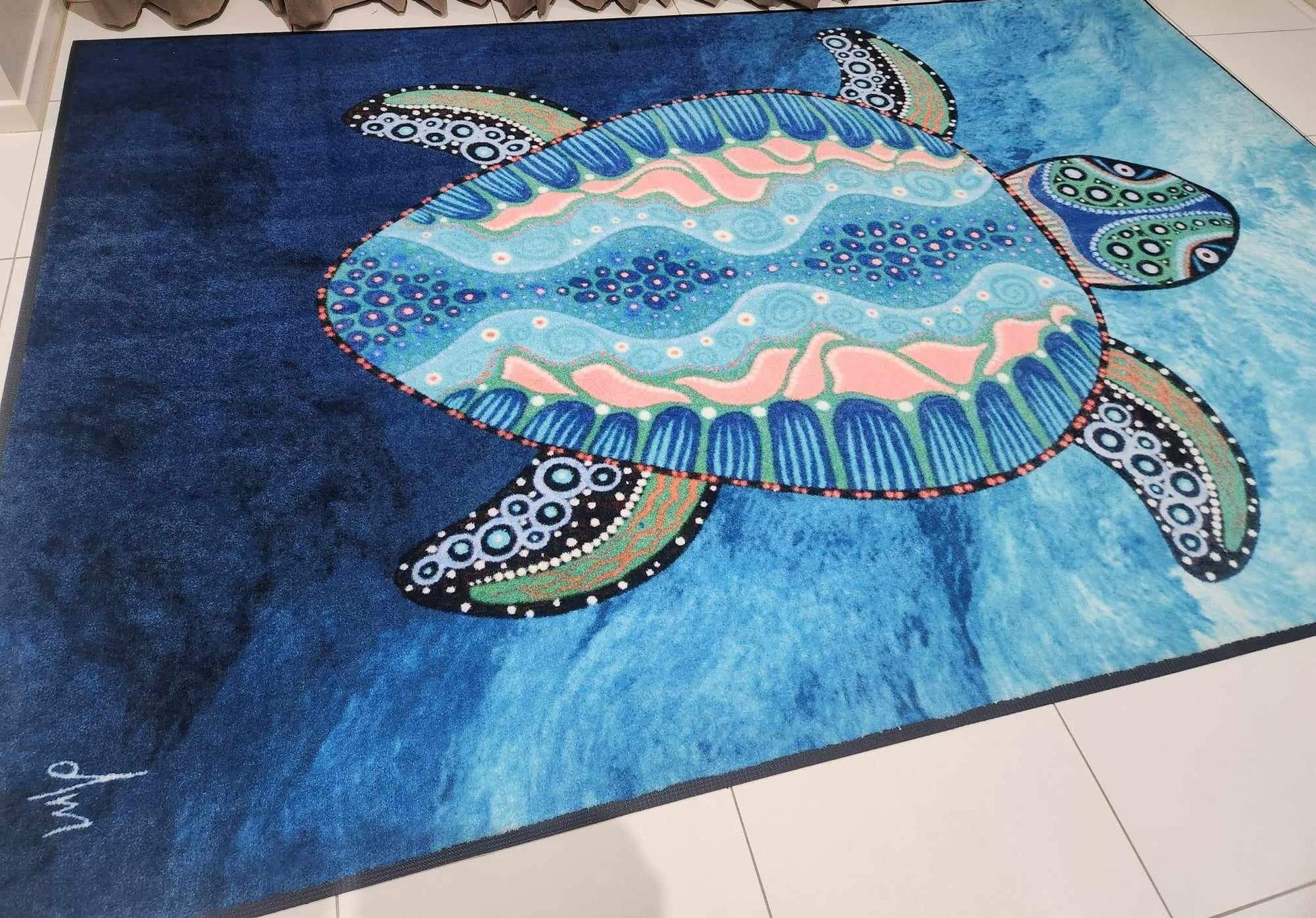 Australian Indigenous classroom school mat | Sydney Australia