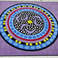 Australian Indigenous Classroom Mat - Yarning Circle Purple - 2m x 3m and Round 200cm diameter