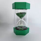 Green 5 Minute sand timer, coloured timer, 60 second timer, school timer | Bloom Classroom  School Equipment & Supplies