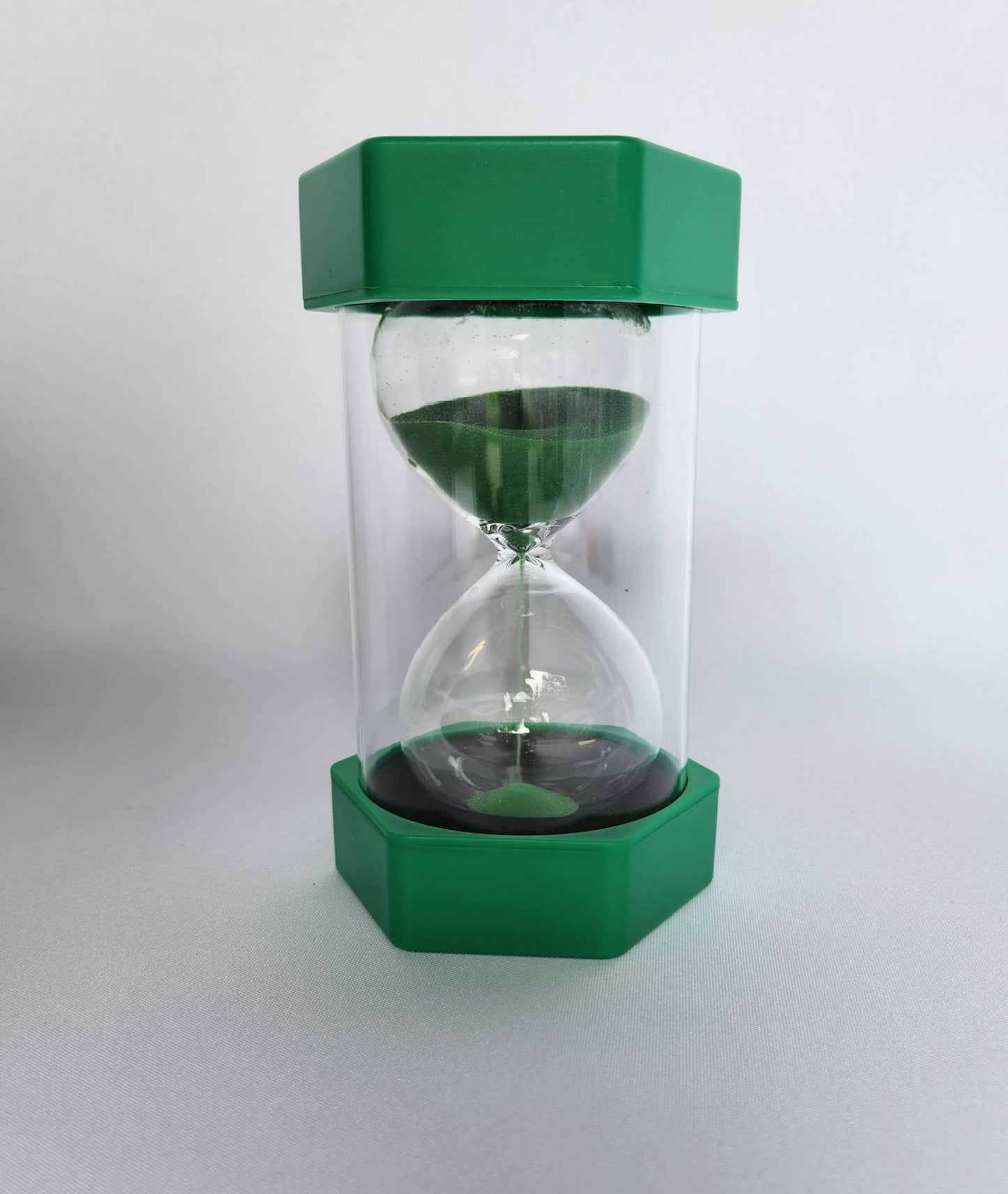 Green 5 Minute sand timer, coloured timer, 60 second timer, school timer | Bloom Classroom  School Equipment & Supplies