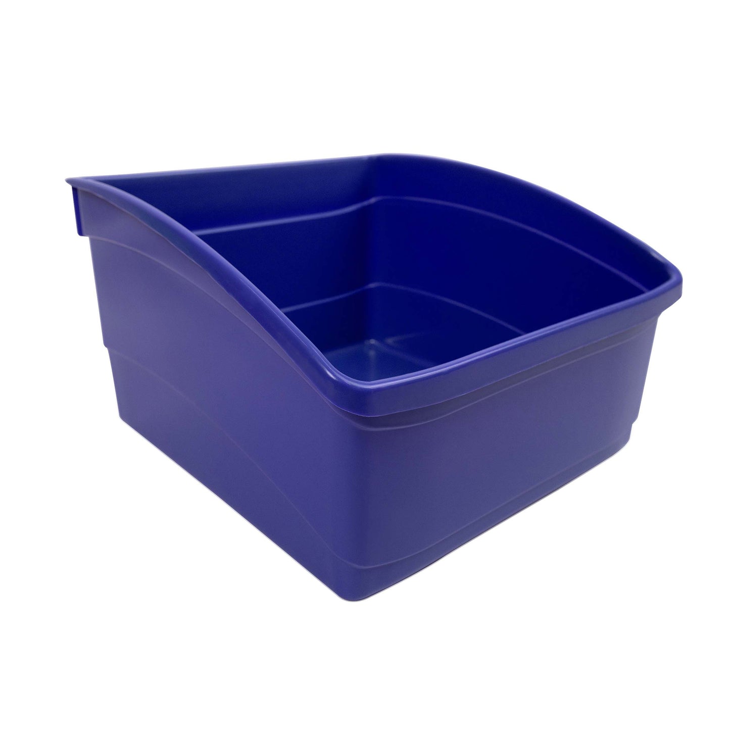 Blue Large Plastic Storage Tub Classroom, Book Box, Plastic Storage Container, Classroom Storage, Storage Tub | Bloom Classroom School Supplies Sydney