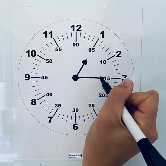 Magnetic Large Clock | Classroom Clocks