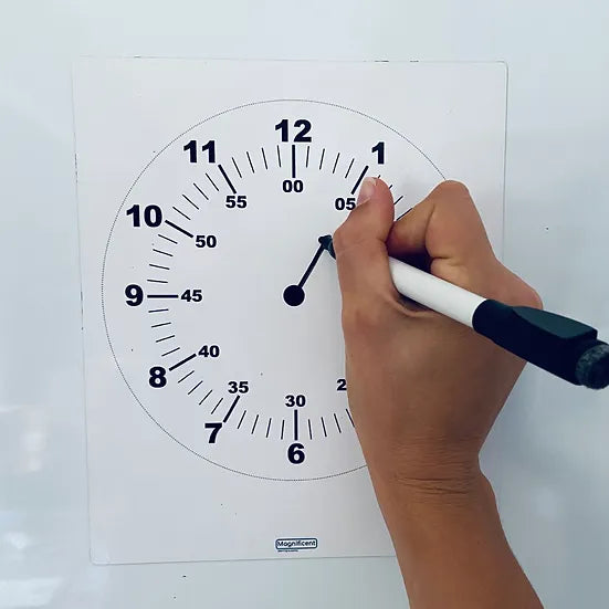 Magnetic Large Clock | Classroom Clocks