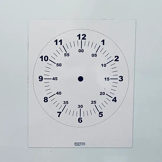 Magnetic Large Clock | Classroom Clocks