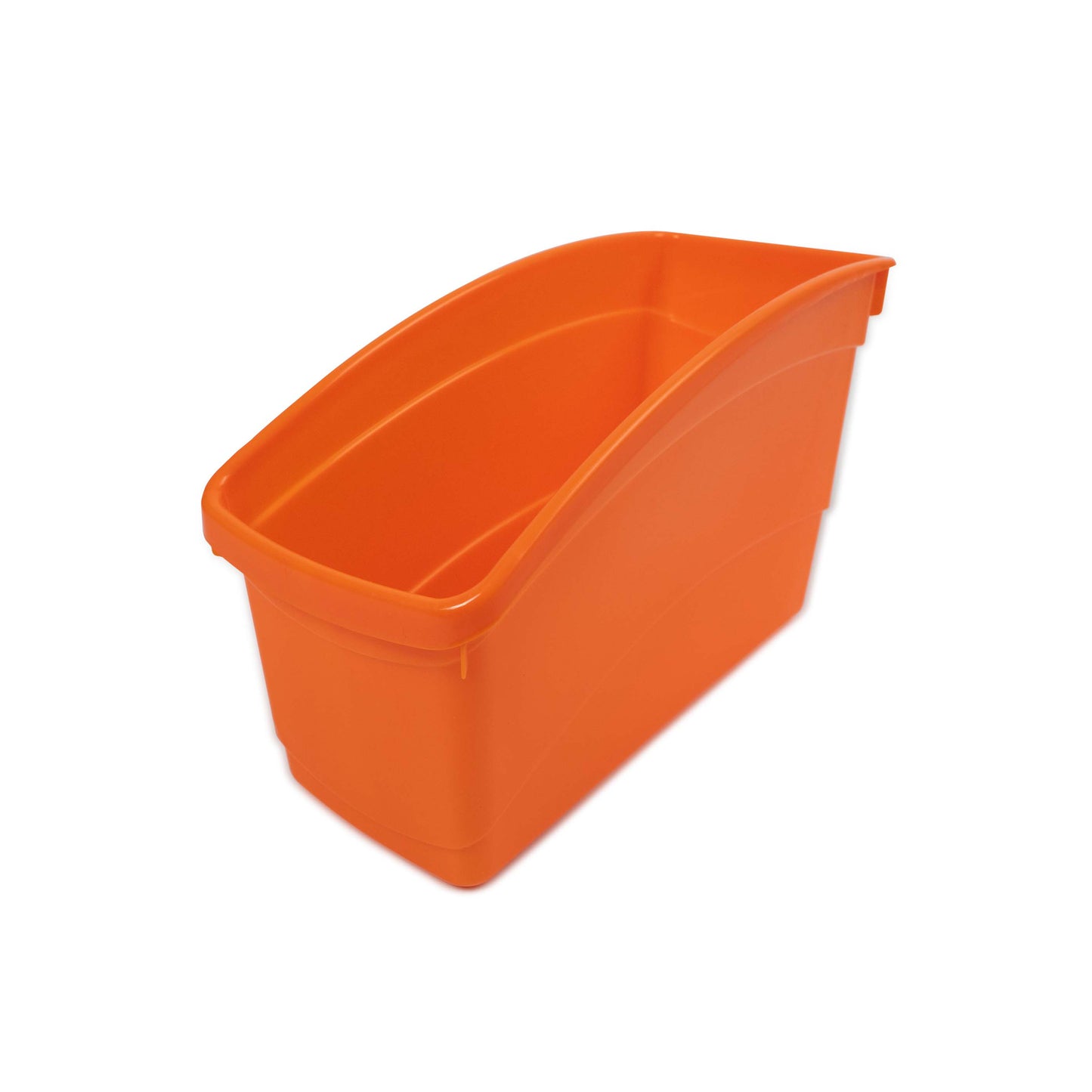 Orange Plastic Storage Tub, Book Box, Plastic Storage Container, Classroom Storage, Storage Tub | Bloom Classroom School Supplies Sydney