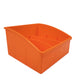 Orange Book Boxes, Plastic Tubs, Reading Tubs, Plastic Book Tubs, Classroom Storage | Bloom Classroom School Supplies | Classroom Supplies