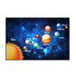 Solar System Classroom Mat - 2m x 3m | Solar System Classroom Rug | Bloom Classroom Sydney