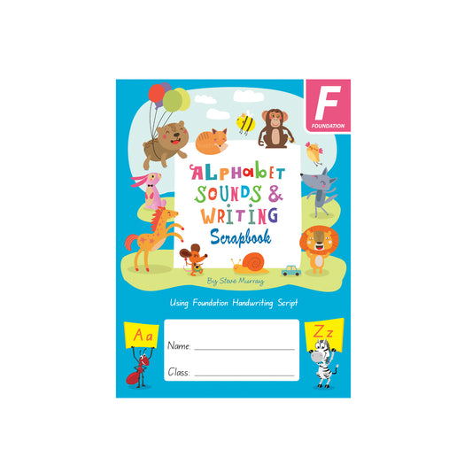 Alphabet Sounds and Writing Scrapbook