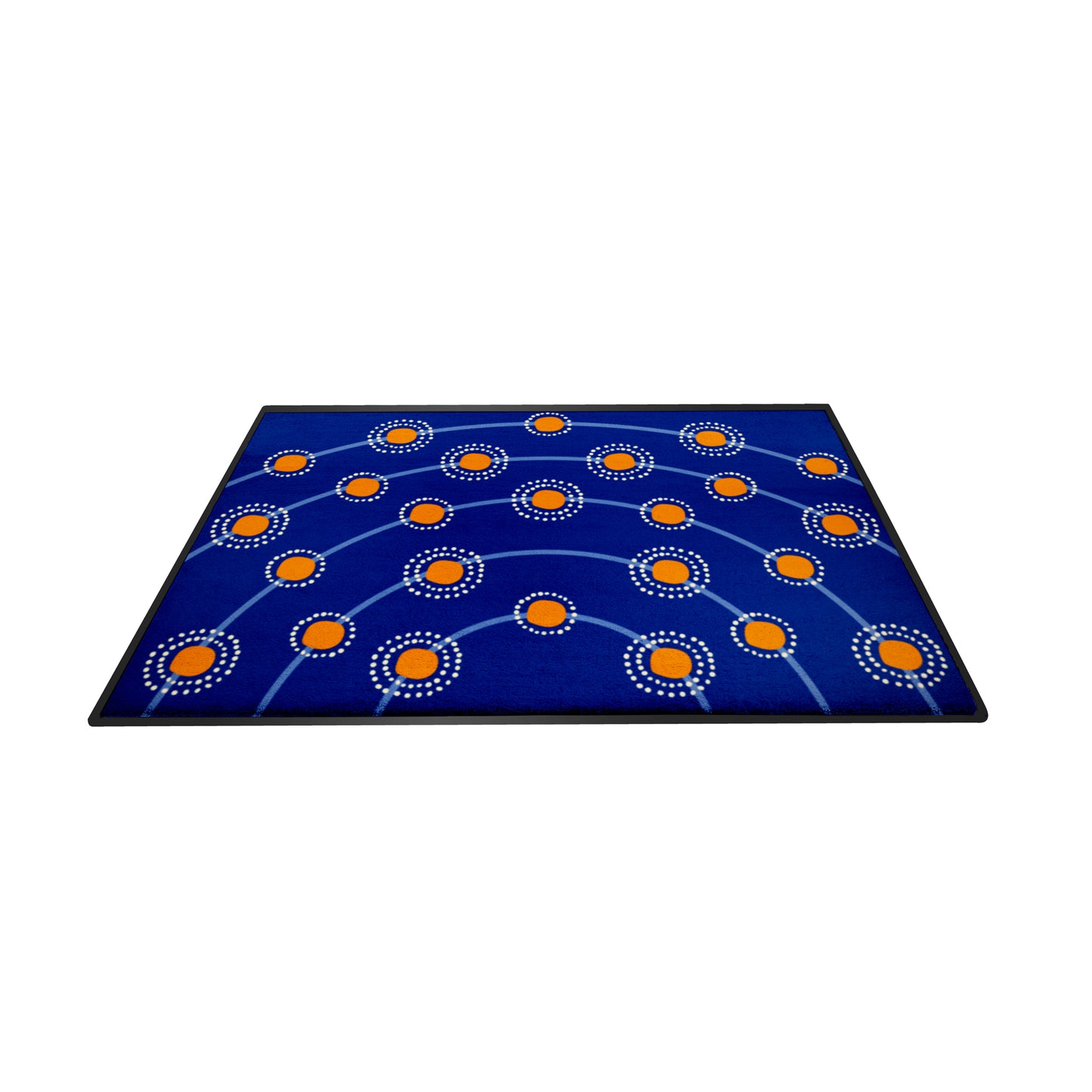 Classroom Seating Mat | Rugs, Carpets & Mats | Campfire Rug Orange (2m x 3m)