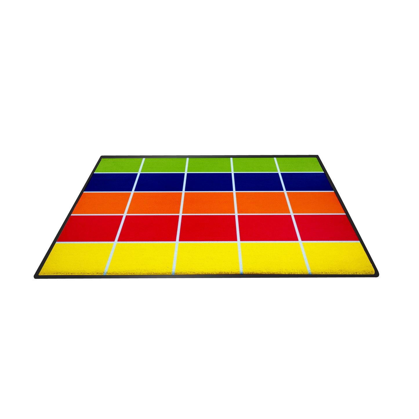 Rainbow Placement Rug 25 Grid Rug