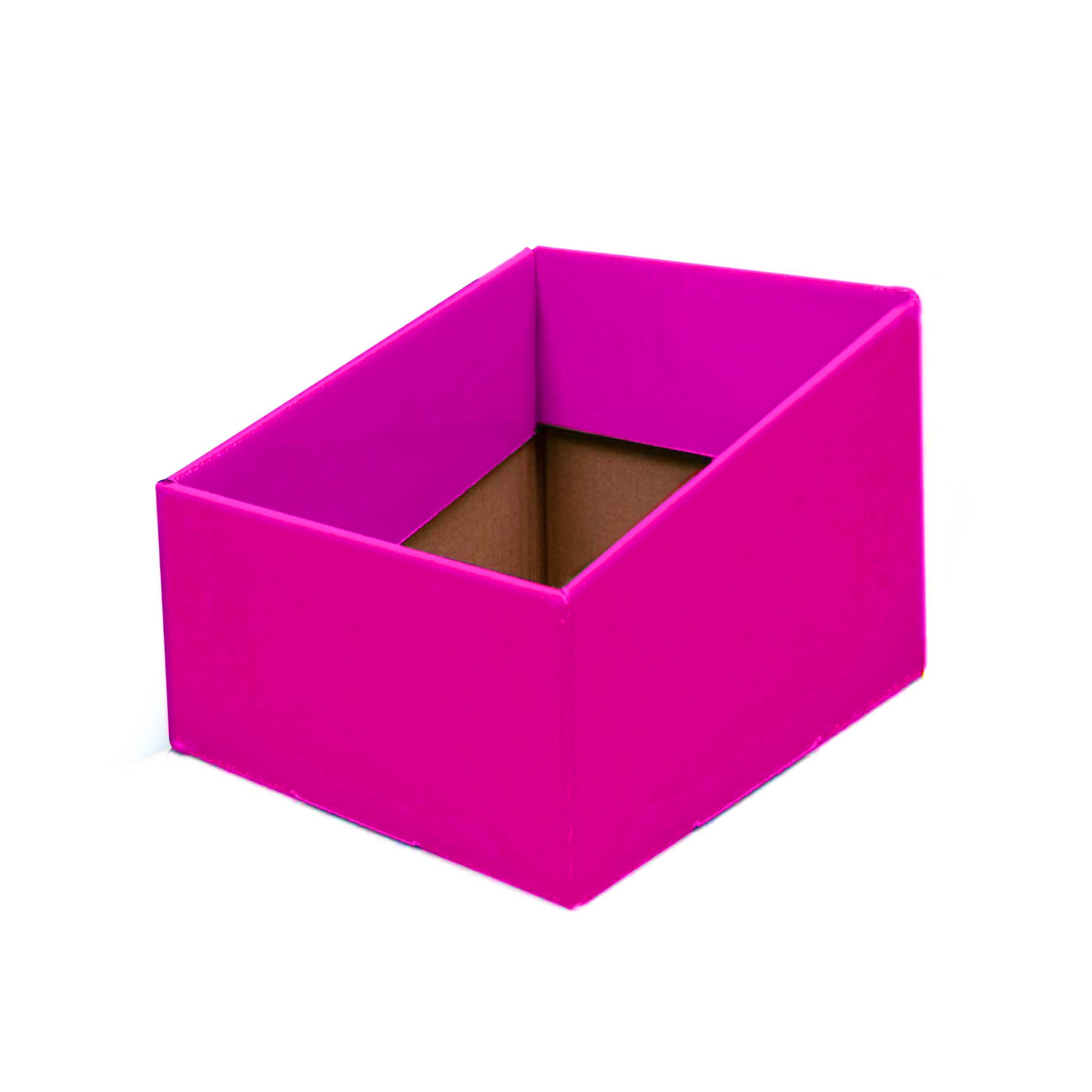 Hot Pink, Magenta, Pink Story Book Boxes, Colour bright book boxes set of 5 | Bloom Classroom School Storage & Supplies