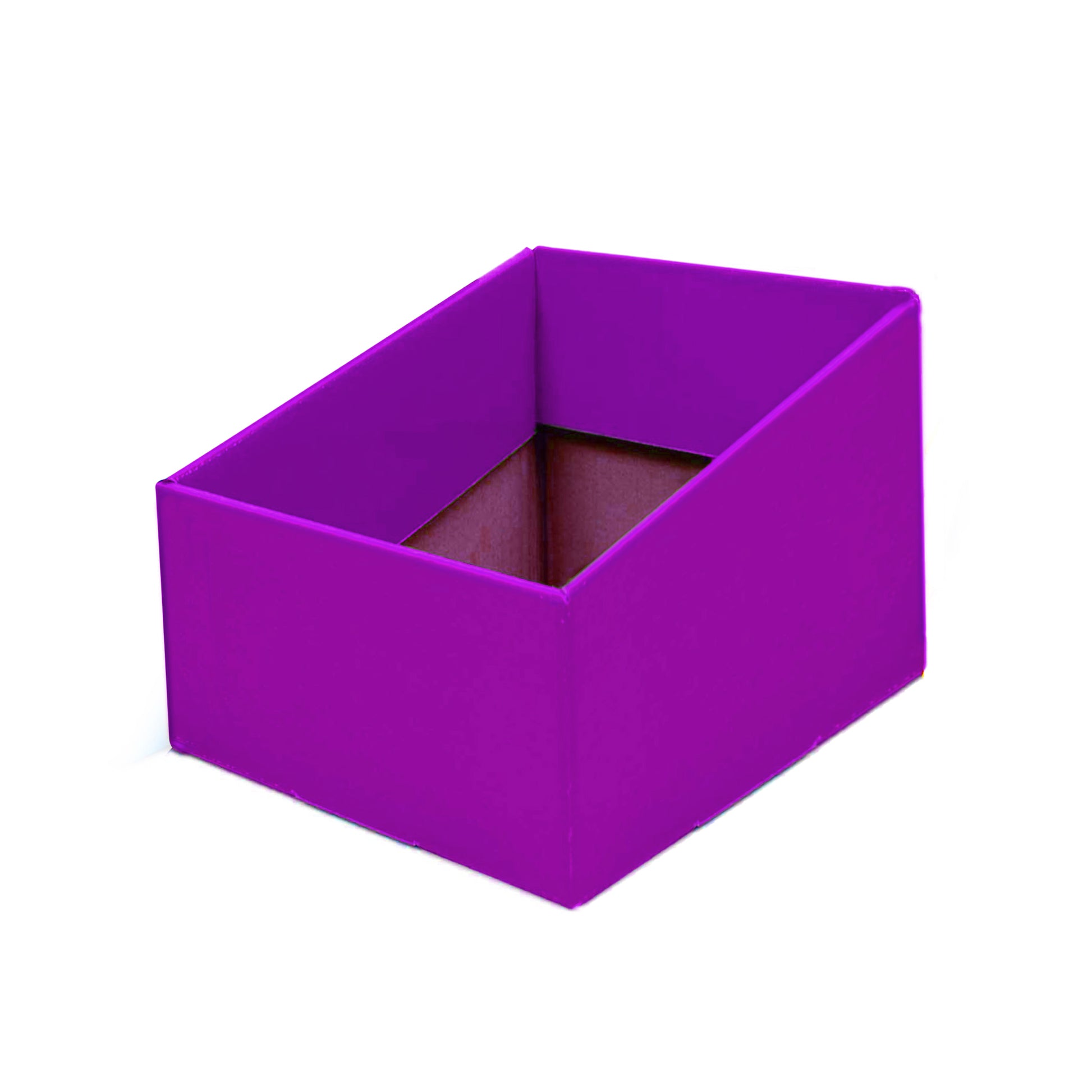 Purple Story Book Boxes, Colour bright book boxes set of 5 | Bloom Classroom School Storage & Supplies