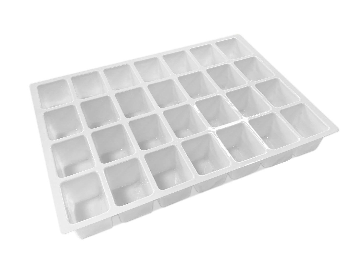 Tote Tray Section Insert White