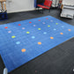 On Your Spot Placement Blue Base 25 Rug (2m x 3m)